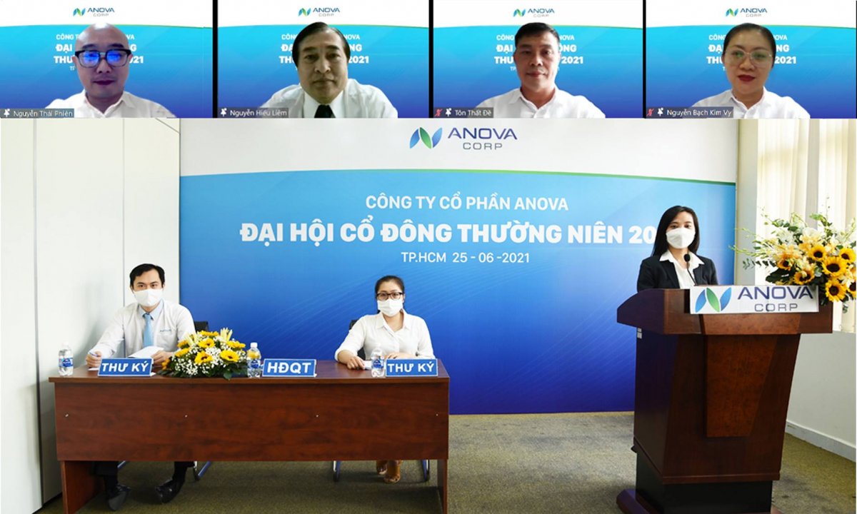 Tập đoàn Anova tổ chức Đại hội CĐ thường niên 2021 vào ngày 25/6/2021