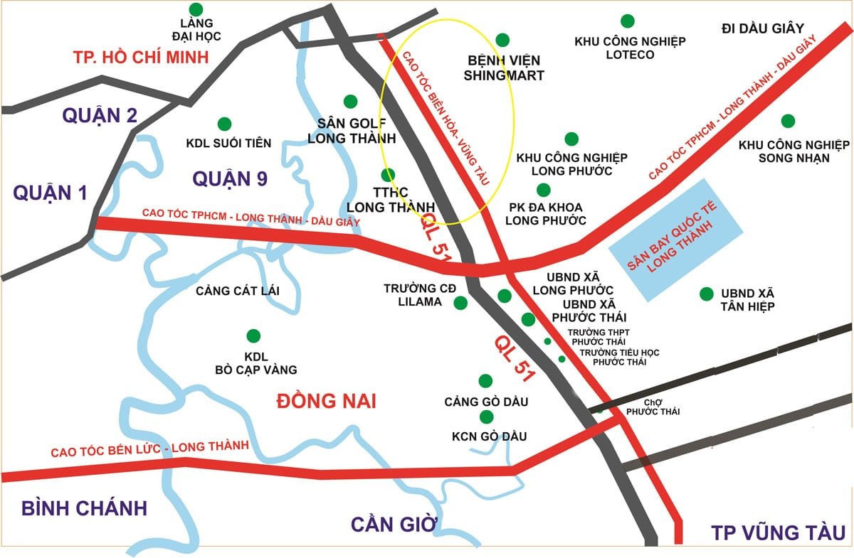 Quy hoạch cao tốc Biên Hòa – Vũng Tàu