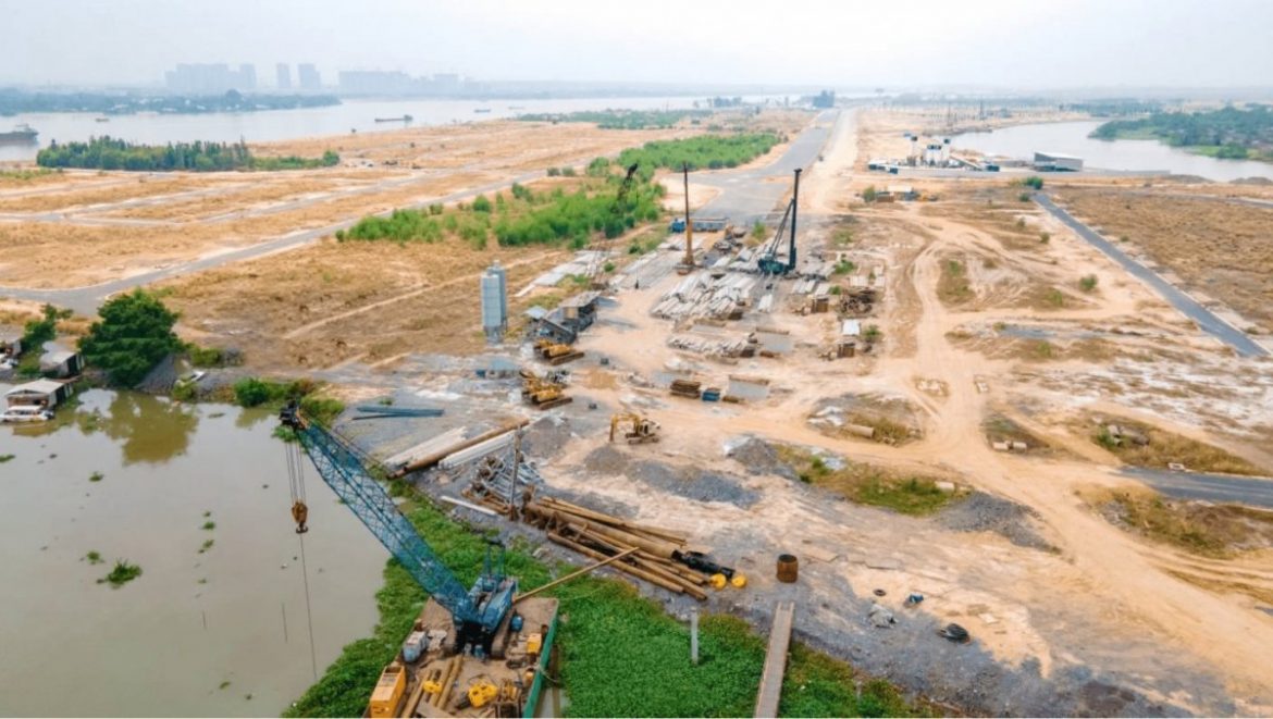 Cập nhật tiến độ thi công xây dựng cầu quý 1/2021.