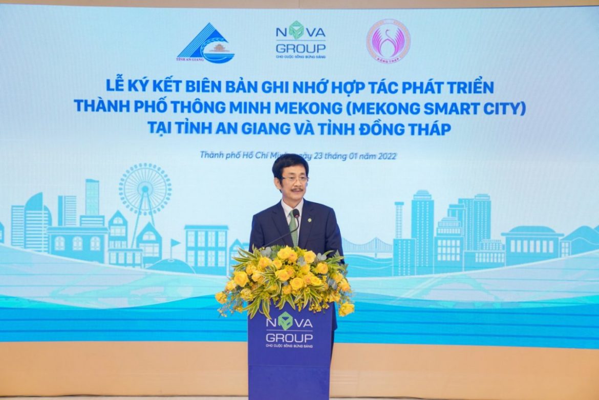 Buổi lễ ký kết hợp tác phát triển dự án Nova Đồng Tháp