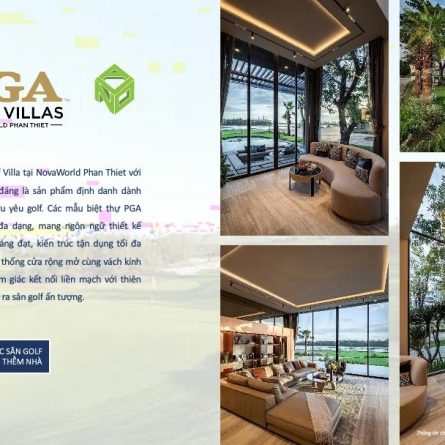 Nhà mẫu PGA GOLF VILLAS NOVAWORLD PHAN THIẾT