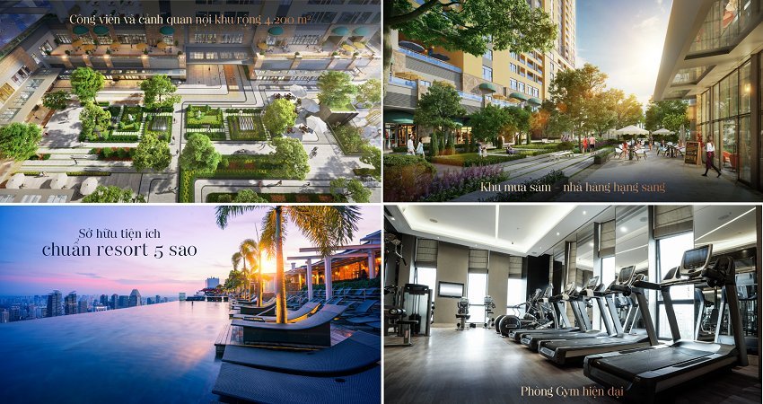 Tiện ích đẳng cấp tại The Grand Manhattan Quận 1