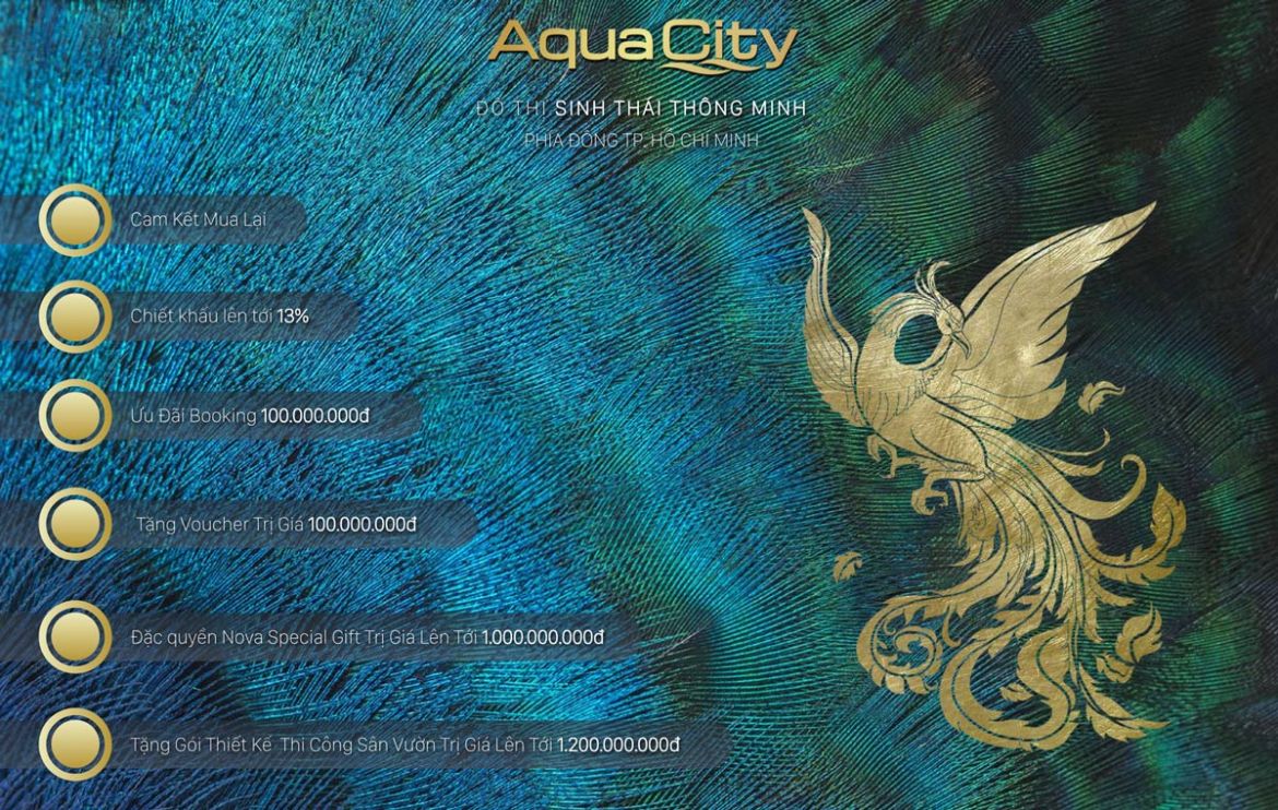 Aqua City Đảo Phượng Hoàng | Giá bán chủ đầu tư Novaland 2022