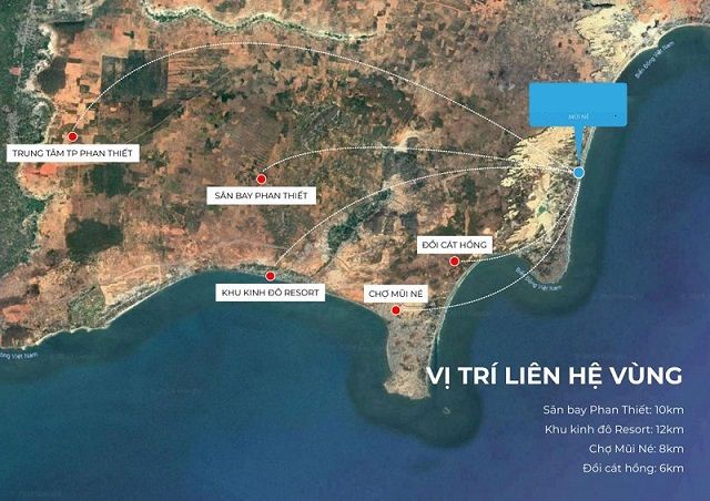 Đặc điểm vị trí địa lý của Mũi Né tạo lợi thế du lịch lớn cho nơi đây Đặc điểm vị trí địa lý của Mũi Né tạo lợi thế du lịch lớn cho nơi đây