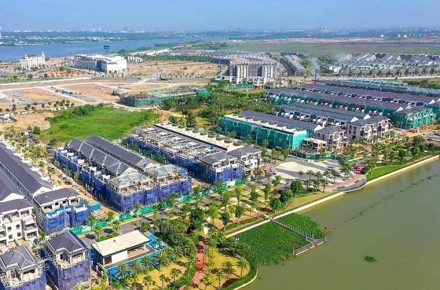 Tiến độ thi công các phân khu dự án