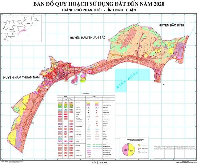 Vị trí địa lý thành phố Phan Thiết